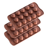 Silicona F Con 15 Orificios Para Chocolate, Tarta, Gelatina