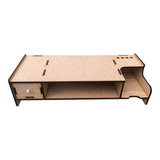 Suporte Nicho Utilitários Para Monitor Computador Mdf 1076