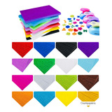 Goma Eva Glitter  Pack De 10 Pliegos (60x40) Cms