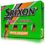 Pelotas Srixon Softfeel Brite X12 Color Naranja Mate