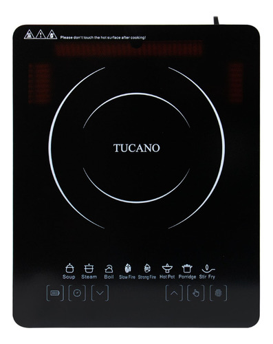 Fogão Cooktop Elétrica Tucano Tc-2200 Preto 220v