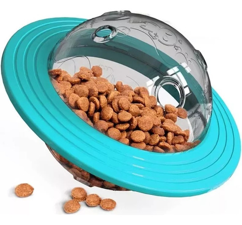 Comedero Mascotas Gato Juguete Interactivo Planeta Plato 