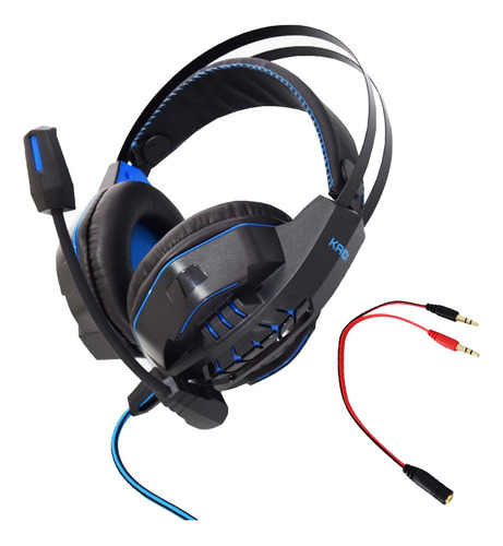 Fone De Ouvido Gamer Ps4 Headset P2 Kaidi Kd-763 Over Ear