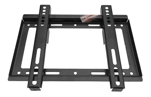 Soporte Metalico Fijo Pantalla Panel Tv 14 A 42 Pulgadas Color Negro