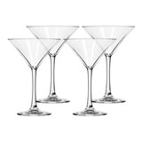 Copas De Cristal Para Cócteles Y/o Martinis  4 Unidades