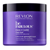 Mascarilla Revlon Be Fabulous Daily Care Fine Cream 500ml