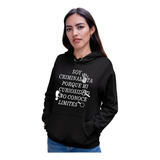 Sudadera Con Capucha En Oferta Negra Unisex Para Criminalist