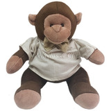 Animais Da Selva Safári Macaco Pelúcia - Quarto De Bebê
