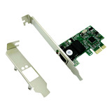 Placa De Rede 10/100/1000 Pci-e Dex Com Suporte Low Profile