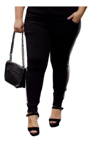 Calça Listra Promoção Inverno Entrega Rápida Plus Size Moda