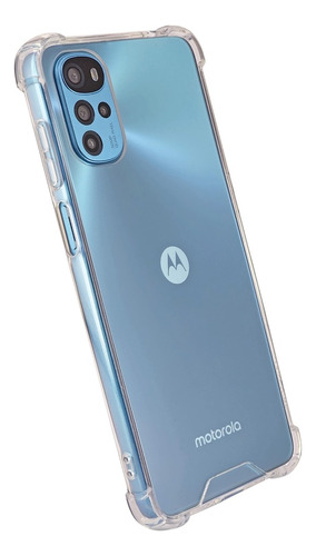 Funda Tpu Para Motorola G22 Clear Antishock Reforzada