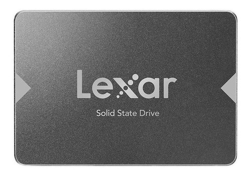 Disco Sólido Interno Lexar Lns100-256rbna 256gb Cinza