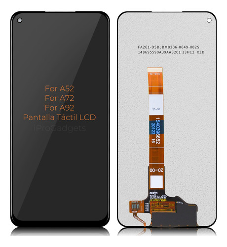 Pantalla Lcd Para Oppo A72 A92 A52 Cph2059 Cph2067 Cph2069