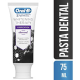 Pasta Dental Carbon Oral B 3d White Whitening Therapy 75ml