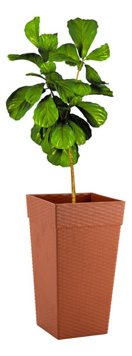 Kit 2 Vasos Plantas Grande Decorativo Design De Luxo 28l