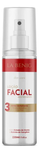 Loção Facial Adstringente La Benig Limpeza Skin Care Design
