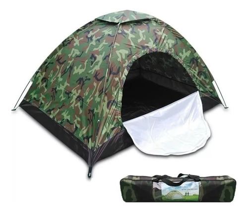 Barraca De Camping Para 3 Pessoas Camuflada Acampamento