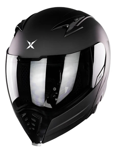 Casco Abatible Para Moto Kov Latin Icon Negro Mate Ece2206 | Meses sin interés
