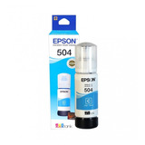 Tinta Epson 504 T504 Color Original Botella P/ L4150 L4160