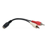 Adaptador Divisor 3.5mm Mini Estéreo 1 Rca Audio Tripplite