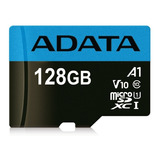 Memoria Microsd 128gb Clase 10 Con Adaptador Adata Premier