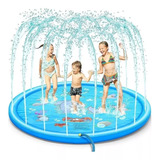 Alfombra Agua Juegos Piscina Redonda 100cm Pileta