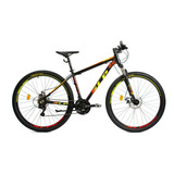 Bicicleta Slp Mtb Aluminio 25 Pro Negro Naranja Amarillo