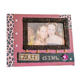 Set X4 Portarretrato Madera Leyenda Party Girl De 10x15cm