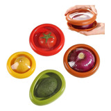 Juego De 4 Moldes De Silicona Para Frutas Y Verduras Para Ne