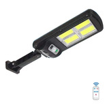 Luminária Solar Led Parede Refletore Cob Sensor Controle