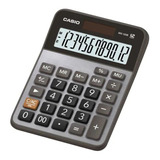 Calculadora De Escritorio Casio Mx-120b 12 Digitos Color Neg