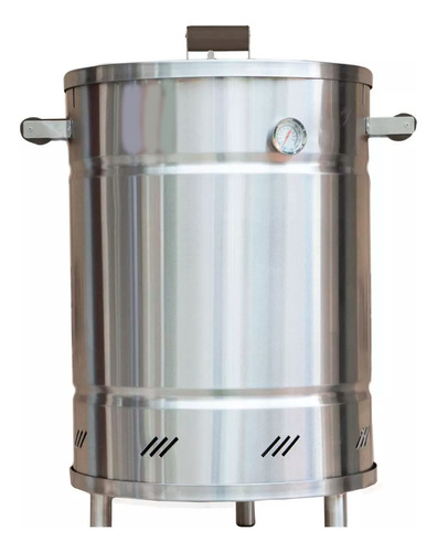 Barril Ahumador Asador Mini Acero Inox Apartam.