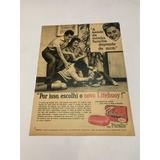 ( L - Pop/020 ) Propaganda Antiga Sabonete Lifebuoy 1960