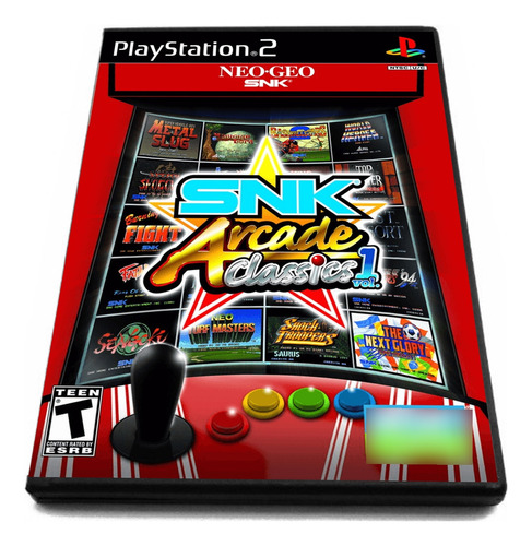 Juego Para Ps2 - Snk Arcade Classics Vol 1 - En Dvd