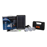 Kit De Energia Solar Panel Sistema De Iluminacion Multiuso