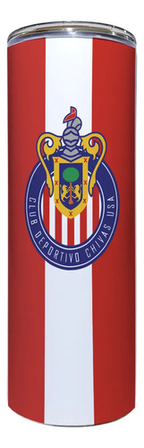 Termo Chivas Liga Mx Mod.1 Termo Deporte 600 Ml