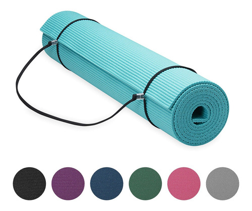 Gaiam Essentials - Tapete De Yoga Con Correa Para Transport.