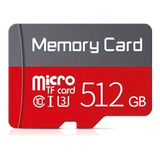 Tarjeta De Memoria Micro Sd De 512 Gb Con Adaptador Sd.