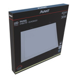 Plafon Painel Led Embutir 40x40 30w 4000k Luz Neutra