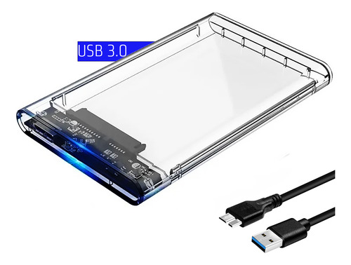 Case Hd Ssd Externo Notebook Usb 3.0 Para Ps4 Xbox Pc 6gbps