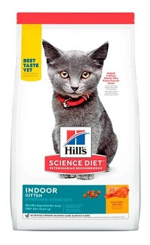 Hills Gato Indoor Kitten 1.58kg Razas Mascotas