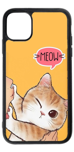 Carcasa Funda Para iPhone 11 Pro Max Gatitos Diseño 17