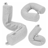 Almohada De Viaje De Espuma Viscoelastica Twist Para Soporte