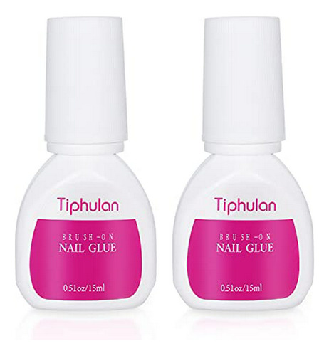 Pegamentos Para Uñas - Tiphulan Brush On Nail Glue (30ml) Fo