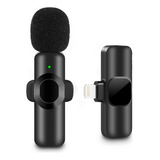 Microfone Celular Sem Fio Duplo Lapela Para iPhone E Android