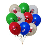 Pack 10 Globos Látex Avengers