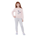 Pantalón De Buzo Niña Kids Focal Gris Corona