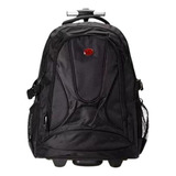 Mochila De Rodinha Notebook Executiva Protetor De Costa Clio