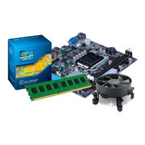 Kit I3 3220 Placa Mãe H61 1155 + 4gb Memória Ddr3