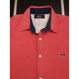 Hermosa Camisa Hermes Xs Roja, Lacoste, Gucci 